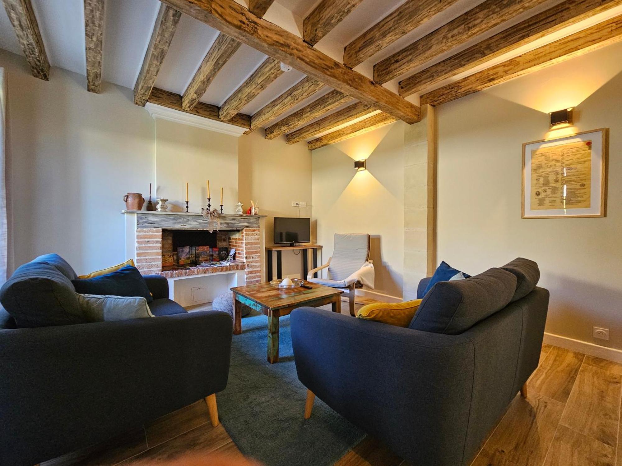 Les Peupliers Villa Noyers-sur-Cher Exterior photo